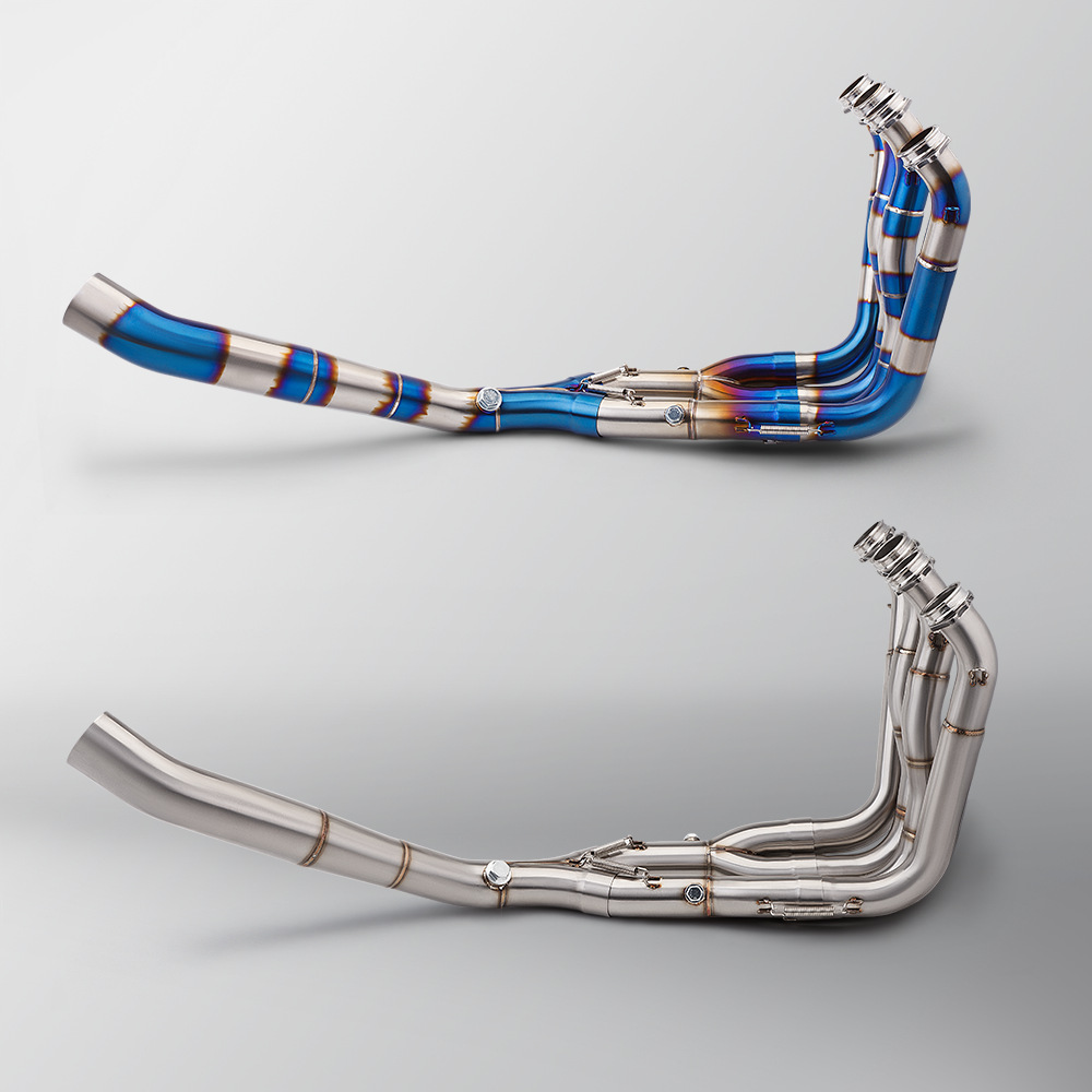 Suitable for S1000R S1000Rr Full Section Exhaust Pipe Stainless Steel Split Front and Rear Muffler 10-16 Years