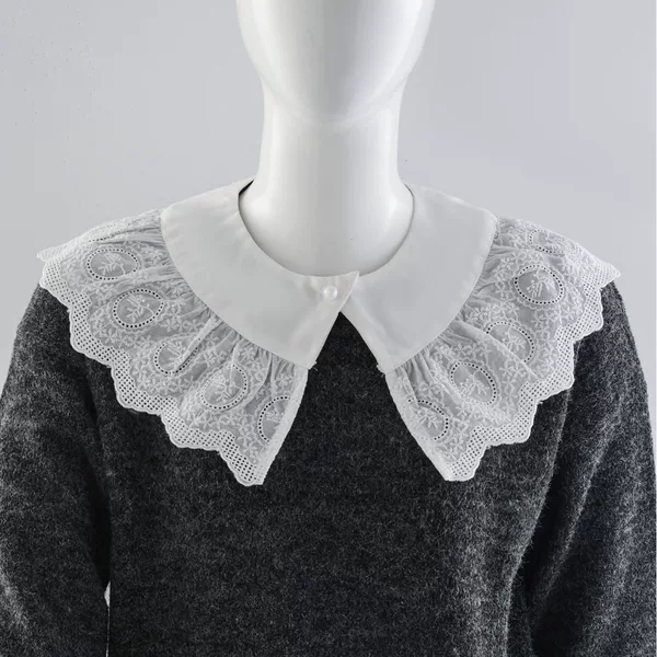 Korean style floral collar shawl fake collar