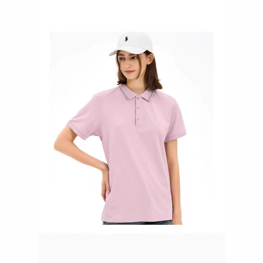 Спортивная рубашка-поло Lakers с сетчатыми лацканами для мужчин и женщин, футболка с короткими рукавами для командообразования с возможностью печати логотипа