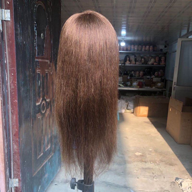 ヘッドマネキン、ヘアスタイリングヘッドマネキン、フルリアルヘアウィッグ、パーママネキン、見習い練習用ヘアスタイリングマネキン、モデルヘッドウィッグ|undefined
