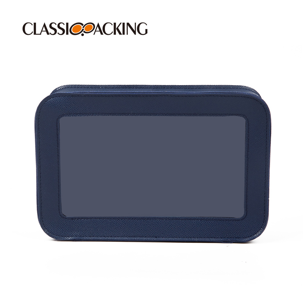 2025 bolsa de cosméticos transparente simple y elegante bolsa de almacenamiento de maquillaje de gran capacidad bolsa de lavado portátil portátil de alta calidad