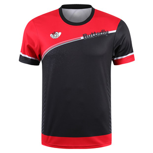 Table tennis clothing men's and women's tops table tennis tennis clothes short sleeve summer breathable competition sportswear 5152
