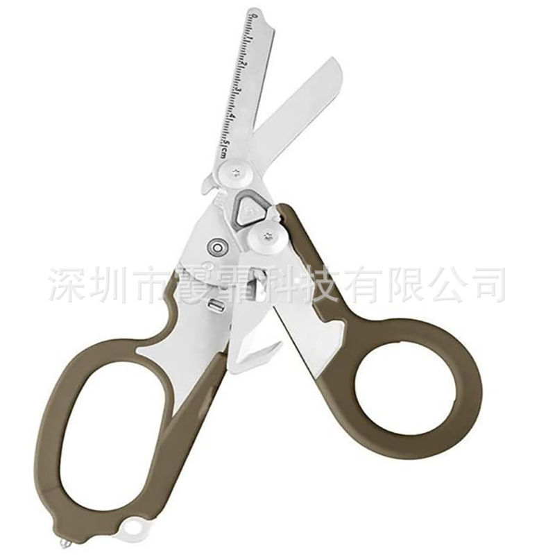 Herramienta al aire libre tijeras multifuncional plegable táctico alicates leatherman mismo Raptor herramienta de rescate