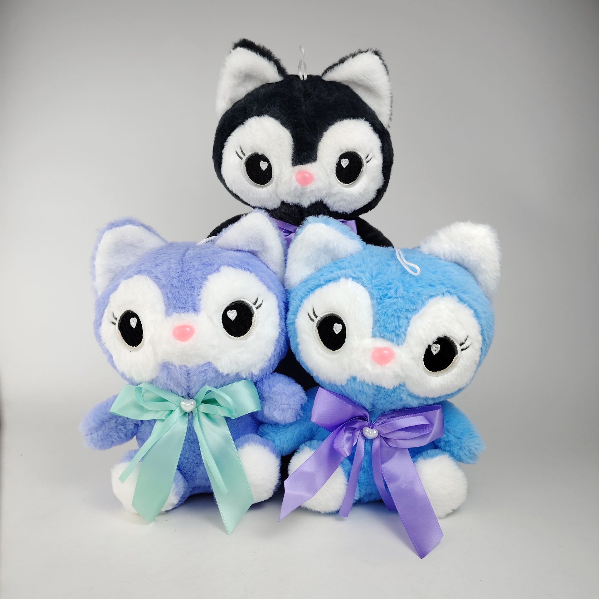 Lindo de ocho pulgadas de peluche de juguete muñeca boda lanzando muñeca regalo al por mayor logo