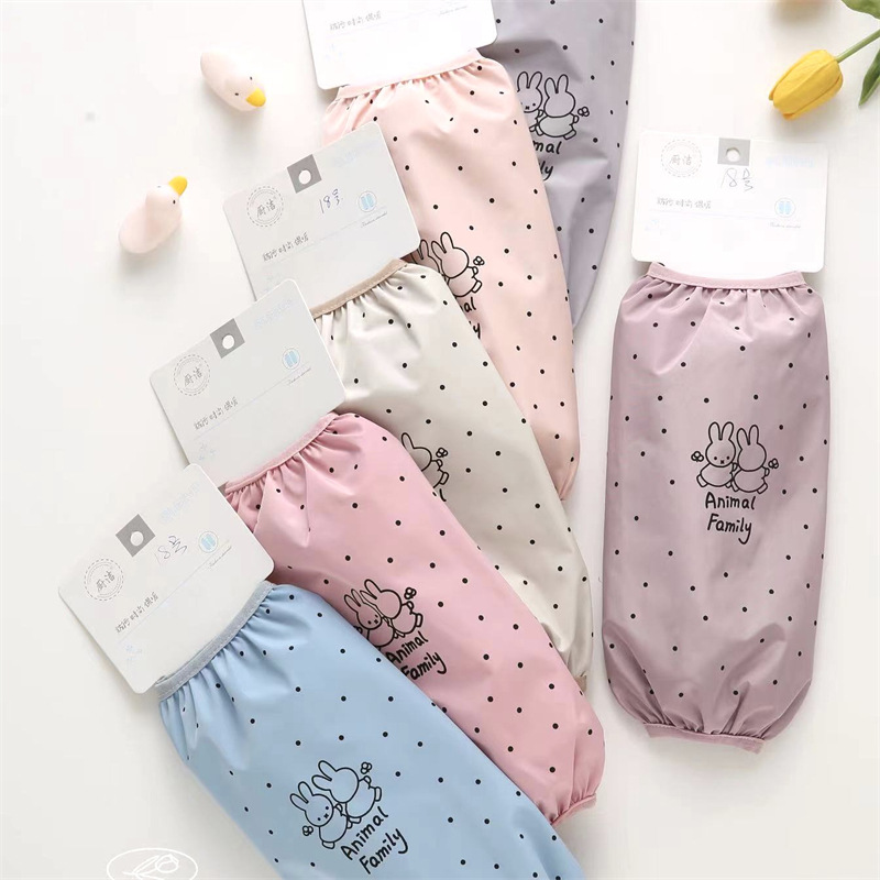 Franela impermeable bordada cocina del bebé de los hombres de las mujeres largo oversleeve mangas de la mano de los niños al por mayor estudiante Otoño e Invierno