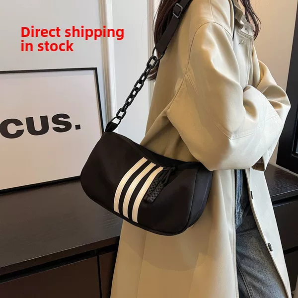 High-grade Oxford cloth shoulder bag casual fashion chain messenger bag cross-border all-match underarm bag for women Wholesale