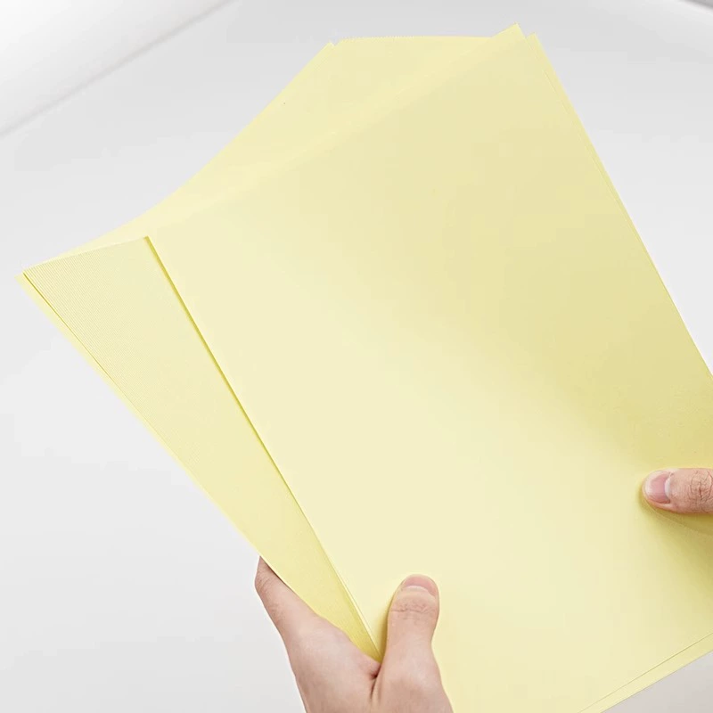 Yellow colored paper, 70G, 80G