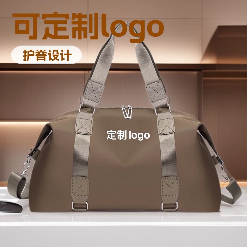 Travel bag, portable and lightweight, with dry and wet separation, large capacity luggage bag, storage bag for swimming and fitness, wholesale available, customizable logo