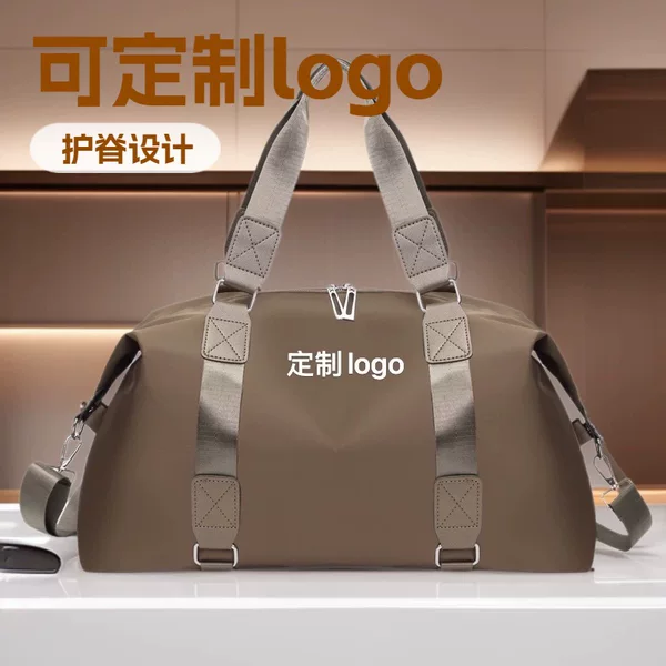 Travel bag, portable and lightweight, with dry and wet separation, large capacity luggage bag, storage bag for swimming and fitness, wholesale available, customizable logo