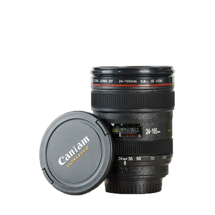  Camera, coffee lens stainless steel for men and women for elementary school students, internet celebrity