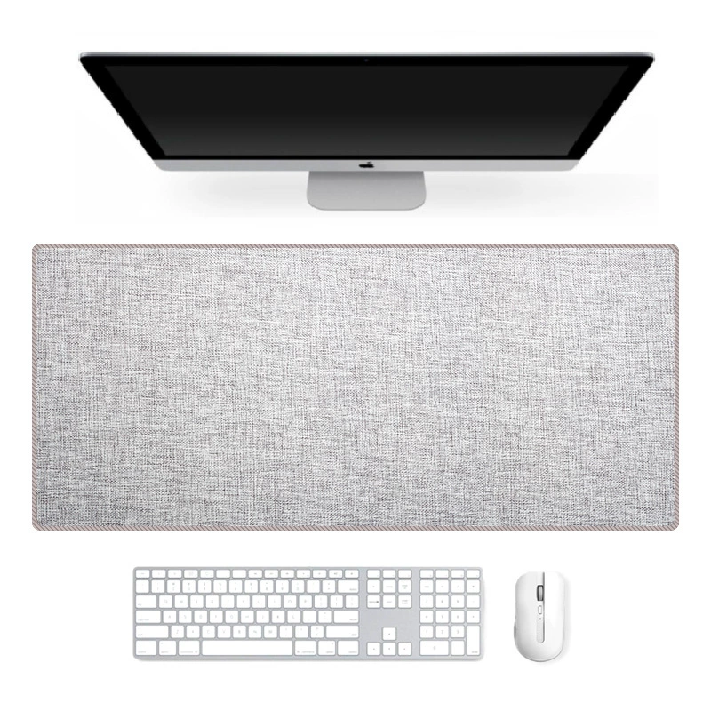 Rubber big mouse, table laptop writing, table mat, cotton and linen, increased thickness