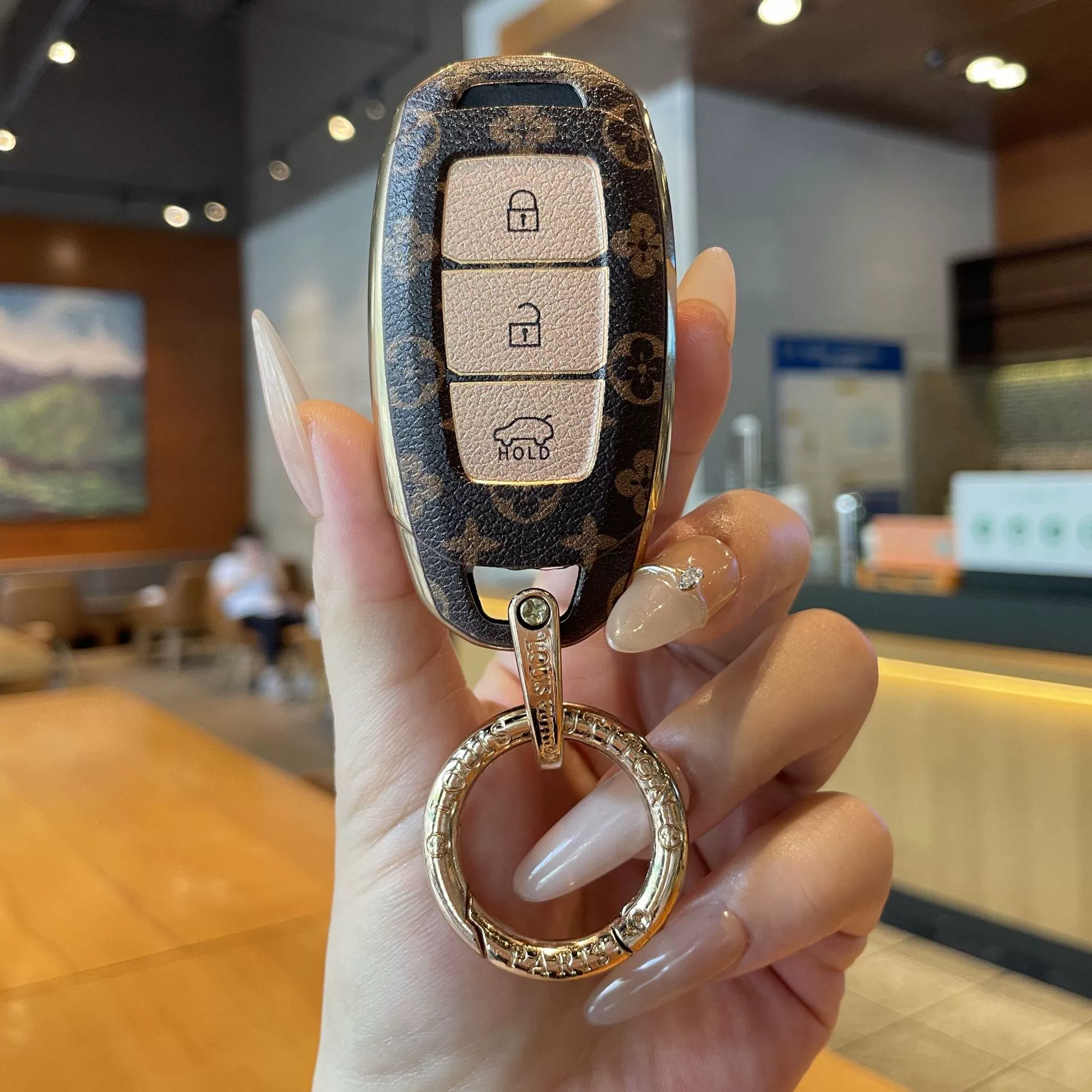 Ключевой чехол Hyundai ix35/ix25, новый Festa знаменитая картинка, Musa, легкая роскошь, Sonata против падения, Wins Daangsino