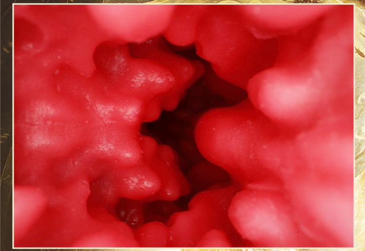 Mystery Mountain and Sea Classic Manual Masturbator in Soft Silicone, Flesh Tone — detail image 16