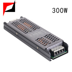 300W フットワットパワー LED ライトストリップ電源ドライバーライトストリップ変圧器 24v エンジニアリングプロジェクト 5 年保証