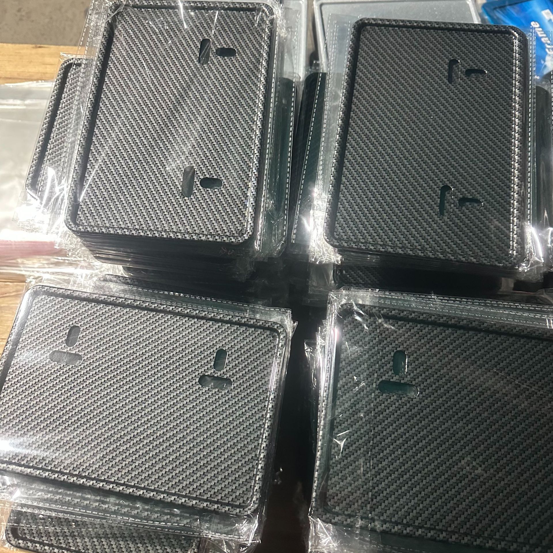 Manufacturer Wholesale Aluminum Alloy Thickened Silver-Colored Motorcycle Protection Frame License Plate Frame Compliant with New Cambodian Regulations