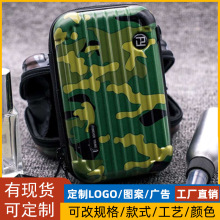 化妆包女斜挎包INS小方包手拿包收纳包旅行小包包定 制LOGO单肩包