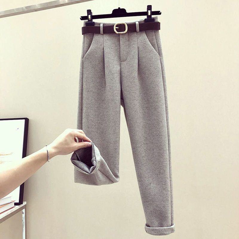 大码女装秋冬套装女2025新款显瘦假两件上衣棉服马甲休闲裤三件套|undefined