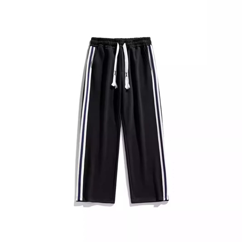 Spring and Autumn Casual All-match Straight Trendy Loose Wide-leg Pants American Wide-leg NASA Sports Long Pants for Men and Women Sweatpants
