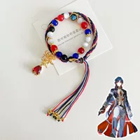 Браслет Genshin Impact Star Rail Reincarnation Scaramouche Derivative Danheng Peripheral Impression Blade Thread Плетеный браслет.