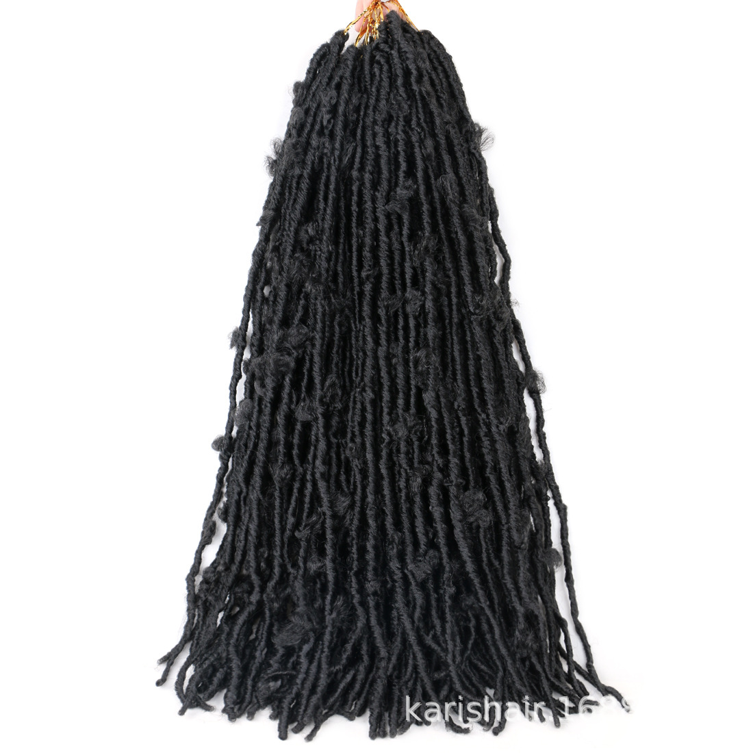 24inch Butterfly Locs Crochet Hair Butterfly Crochet peluca trenza sucia