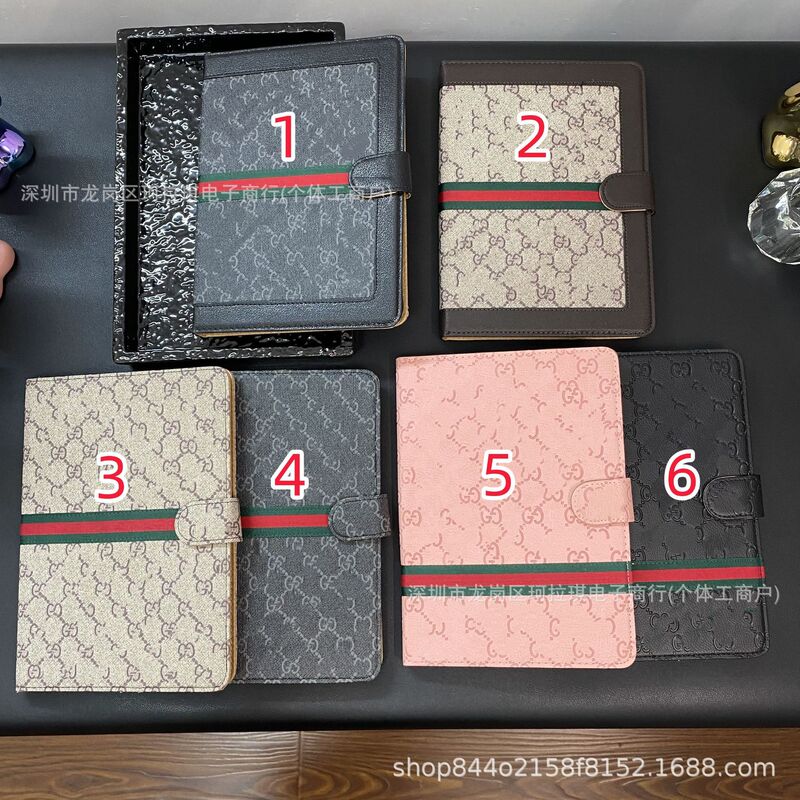 Fashionable Retro-Style Protective Cases Suitable for All Types of iPad Pro/Air/Etc., Exquisite and High-Looking Tablet Protective Cases