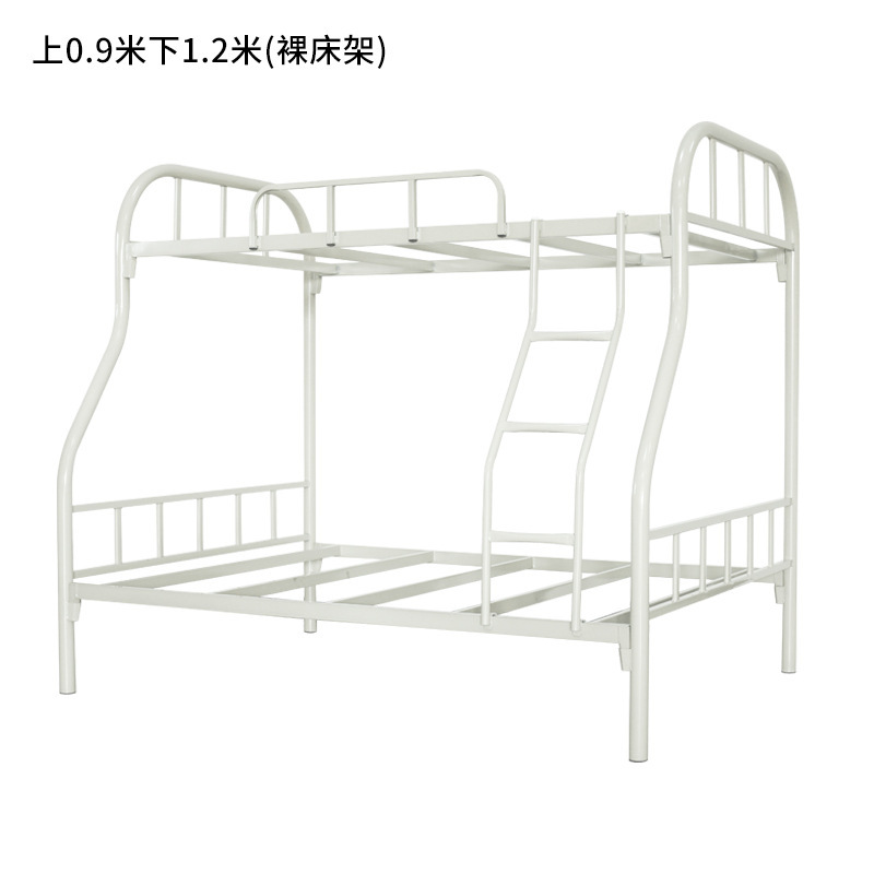 子供用二段ベッド、アパート賃貸住宅、二段ベッド、家庭用二段ベッド、ダブルスチール厚鉄フレームベッド|undefined
