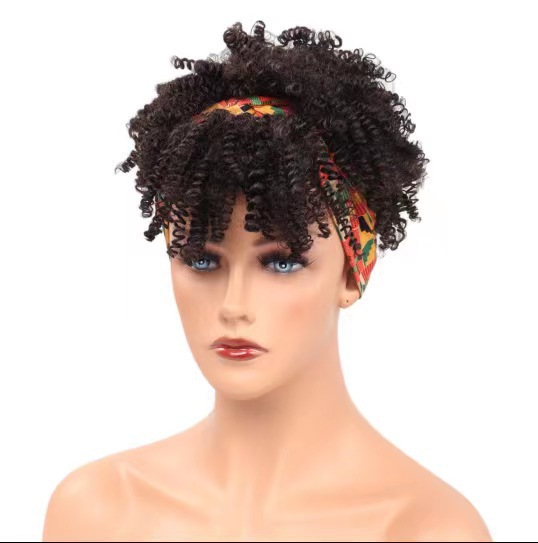 노란색과 녹색 헤어밴드 2#