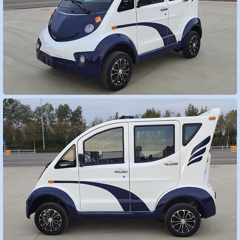Campus Property Security Patrol Sightseeing Vehicle Outdoor Factory Community Village Urban Management Security Four-Wheel Electric Patrol Vehicle
