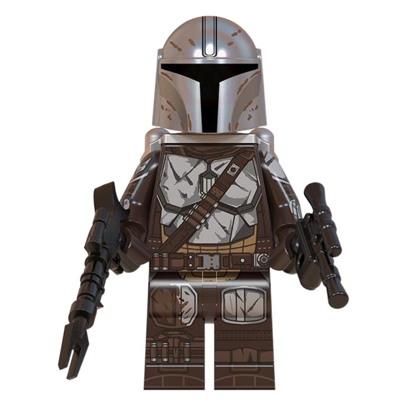 外国貿易製品新製品 WM6099 テレビ映画マンダロリアン組み立てミニフィギュアビルディングブロックおもちゃバッグ