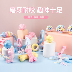 ペットのおもちゃスポット卸売噛みつき耐性臼歯スティック TPR チューインガムテディゴールデンレトリバーインタラクティブトレーニング犬小型犬