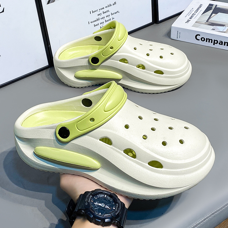 2025 Summer Trendy Couple's Clogs, High-Bottom Eva Thick-Soled Heightening Outdoor Sports Sandals for Men and Women