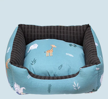 可拆洗加厚舒适保暖绵窝宠物床垫四季通用宠物垫