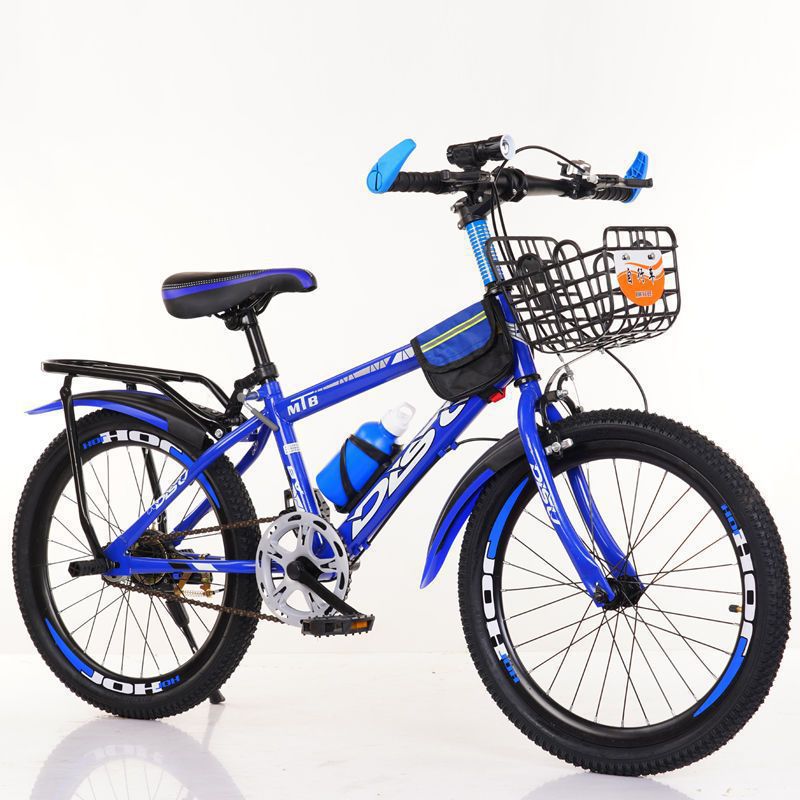 Full Blue/Single Speed [Gift Pack+Basket+Back seat]