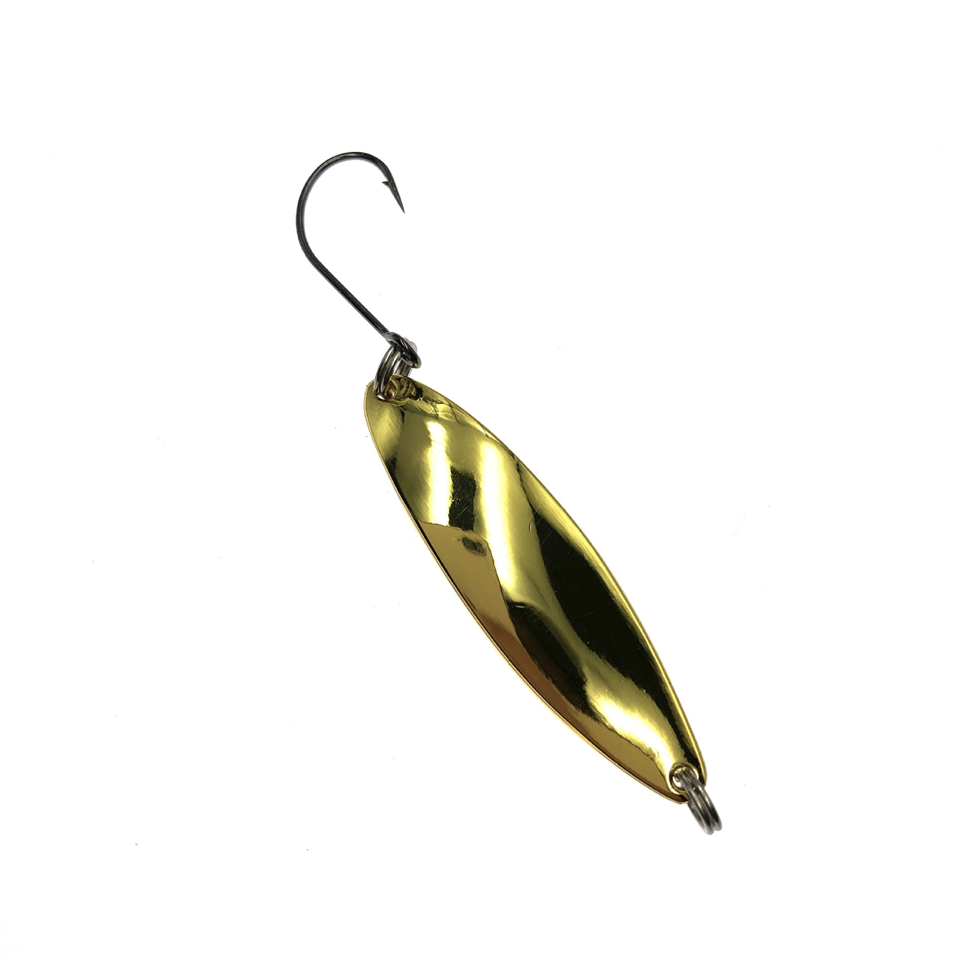 Глянец лизер лошадь рот один крючок Луя бисер листовая ложка тип лошади рот дальний прилив приманка металлик наклон приманка