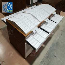 眼镜展示架旋转多层眼镜展示柜可移动多功能展示架眼镜展示柜陈列