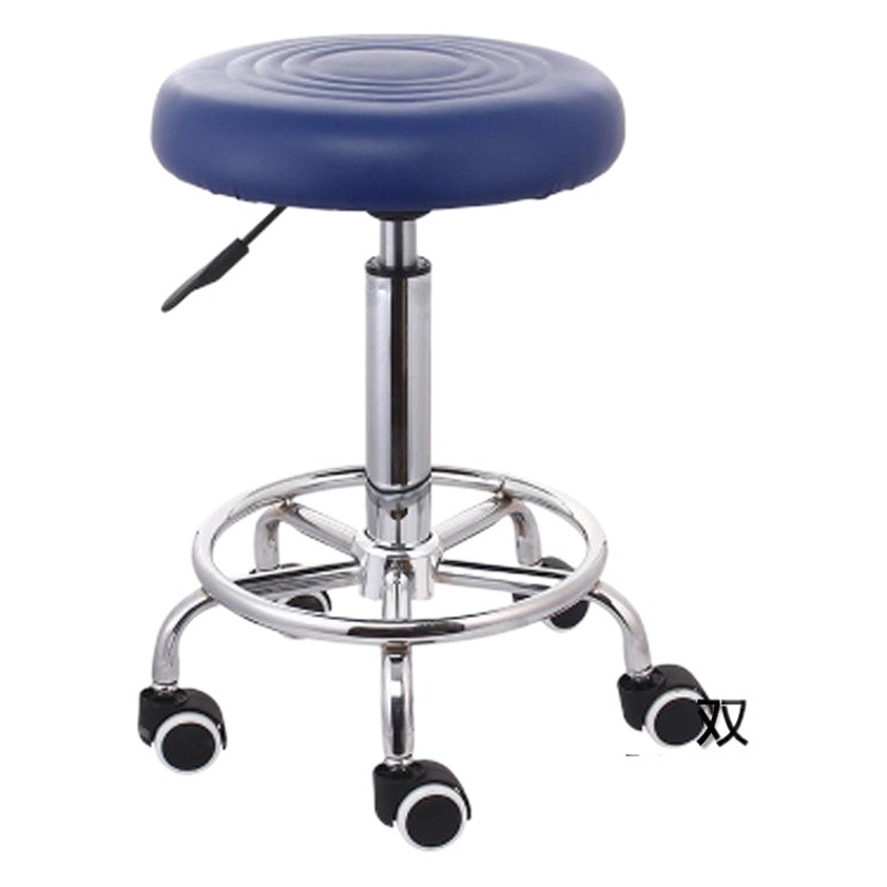Bar Small Round Stool Barber Beauty Pulley Chair Laboratory Lifting Rotating School Workshop Household Large Work Stool