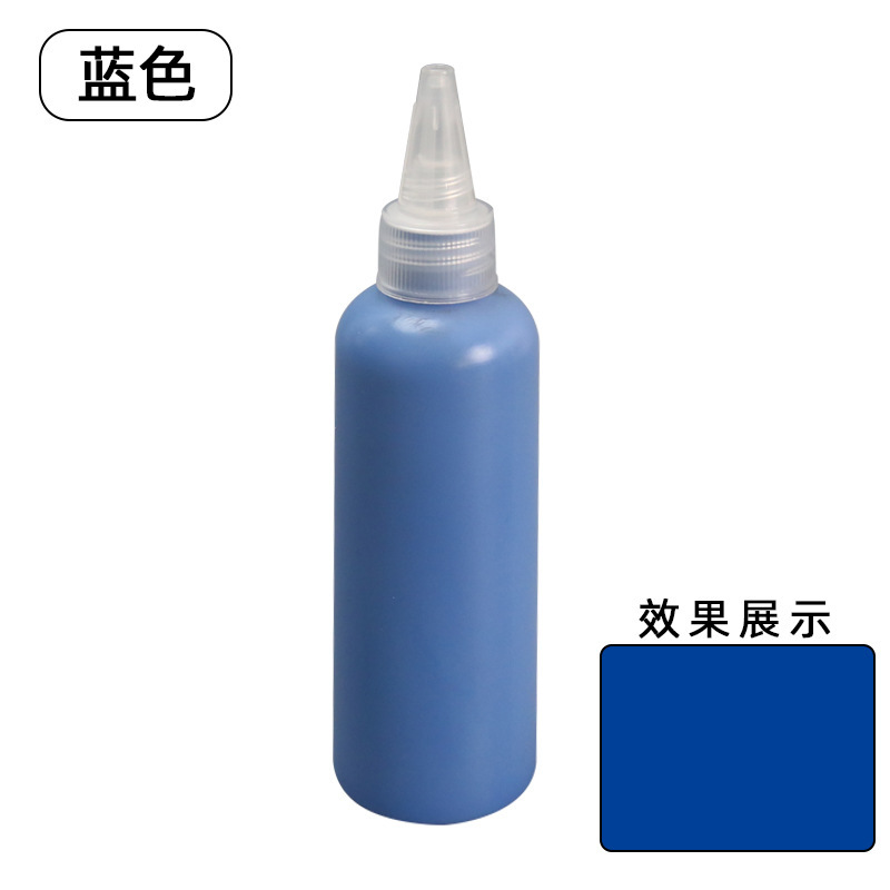 アクリル絵の具100ml子供の手涂りスクエア落书きdiy石膏人形涂りアクリル絵の具セット卸売|undefined