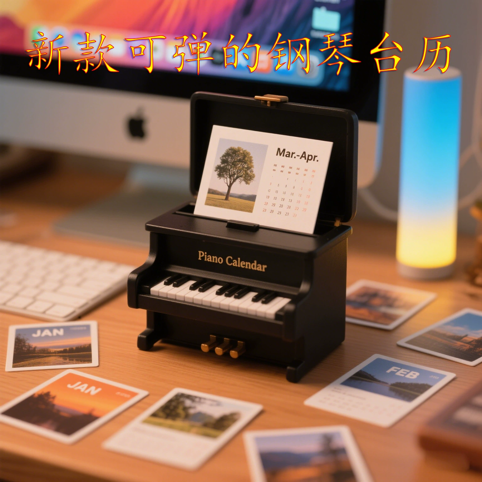 Новый 2025 год, игровой настольный календарь для фортепиано JJ Lin Mayday Taylor Swift, настольные украшения для подарков на день рождения