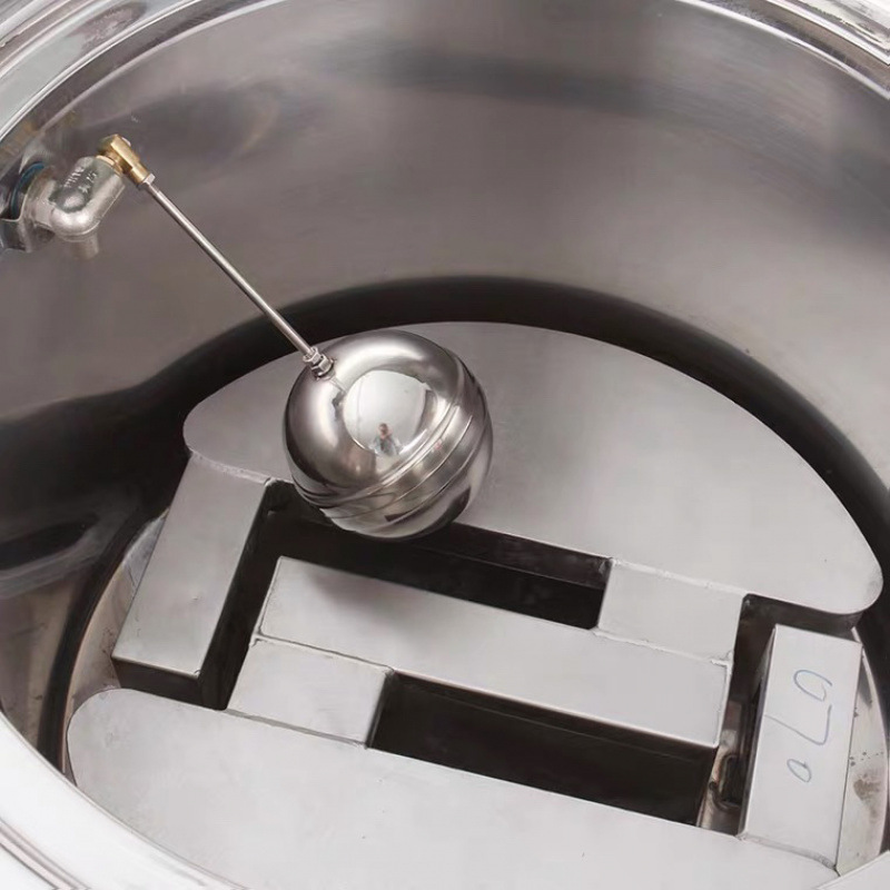 horno comercial silencioso ahorro de energía de doble capa aislamiento de calor horno de vapor de pan al vapor horno de pan al vapor gas