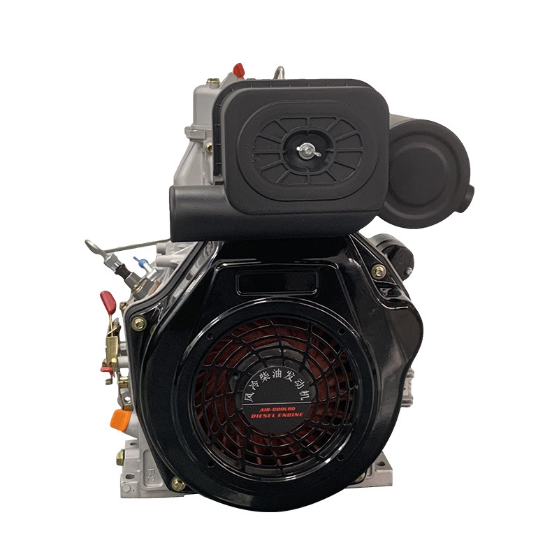 1100F Diesel Engine Powered Single-Cylinder Air-Cooled 14 Horsepower Agricultural Marine Small Tractor Micro Tiller