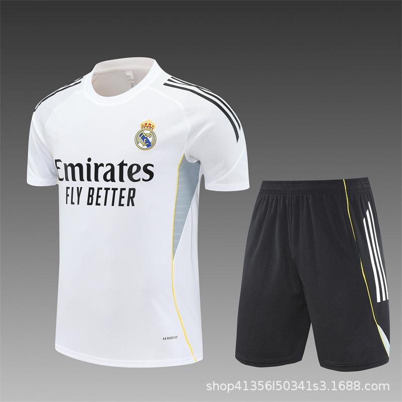 2627 temporada Barcelona Real Madrid Argentina Brasil España fútbol de manga corta trajes de entrenamiento para adultos equipo nacional
