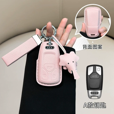 bag: Car key bag - audi-model-a-girl-pink-matching-belt-dumbo