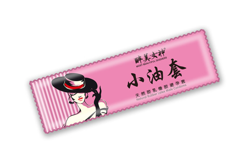 Oil-free condoms 100 pieces, glossy medium size celebrity night angel Xiaoye playing beauty drunk beauty goddess condom