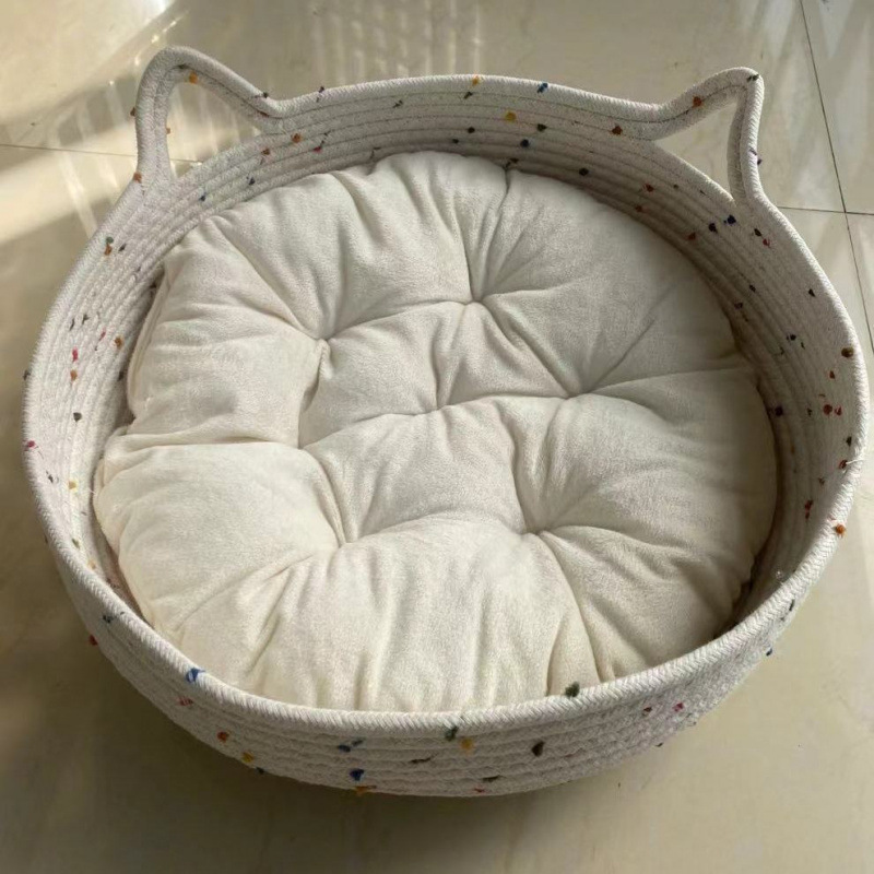 [인터넷 연예인 핫스타일] 컬러풀 도트 네스트 + 플러시 쿠션