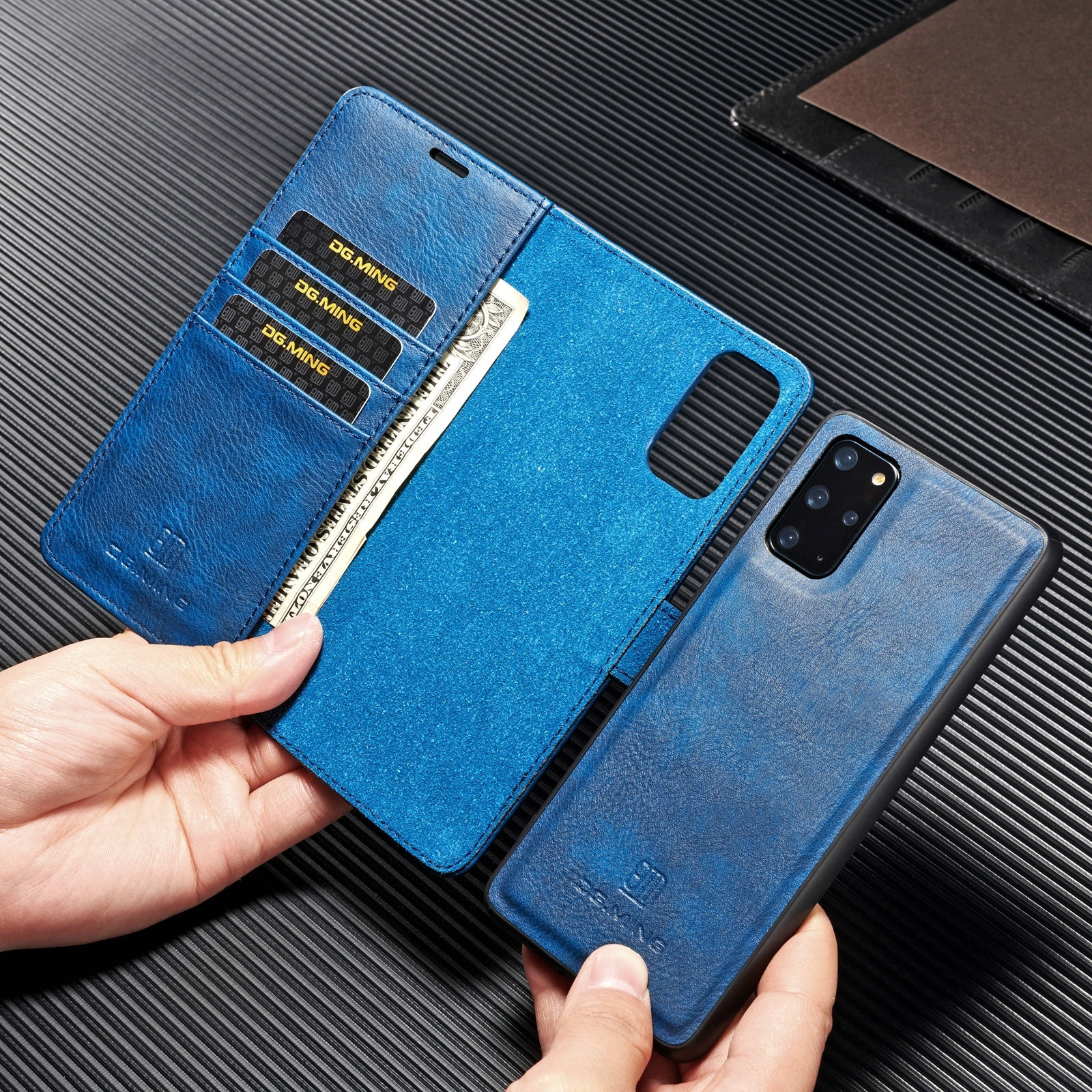 Magnetiskt läderfodral för samsung s21-serien och s23-modellerna_voghion.com