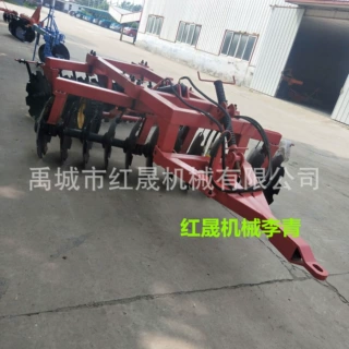 红日重型圆盘耙     缺口重耙3.4米32片圆盘耙拖拉式圆盘耙