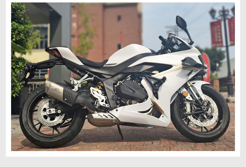 Applicable to QJ Qianjiang competition 800 insurance drop-resistant bumper motorcycle one-word competitive bumper spring head modification accessories