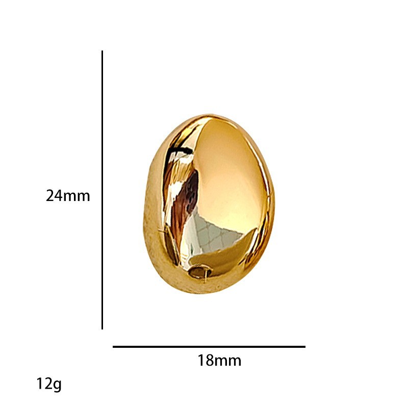 15g Weight Alloy Ear Needle Material Ear Studs Classification 1 Pair Quantity Holiday, Banquet, Selfie Occasion Alloy Material Water Droplets Pattern All Seasons Season Women's Gender Plating Design Casual, Elegant, Lady Style 1 Pair Casual Elegant Lady Water Droplets Plating Alloy Ear Studs 6