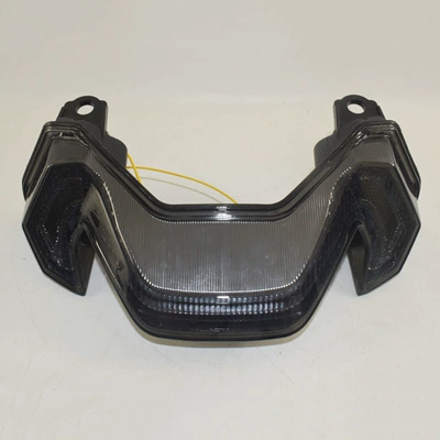Suitable for Kawasaki Z900 Se 2025-2026 Modified Integrated Led Rear Tail Light Brake Turn Signal Assembly (Motorcycle tail) - smoked-black