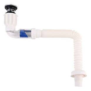 Factory wholesale toilet basin flap drain set stainless steel drain plug wash basin deodorant drain pipe